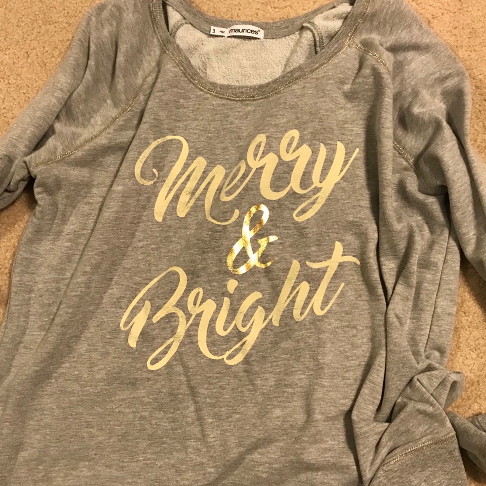 Maurice’s sweatshirt